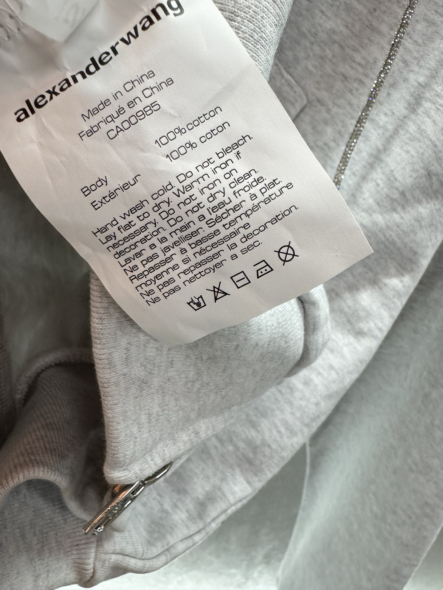 ￼ ❄️2025 Autumn and Winter❄️/套！AW大王水钻抽绳套装，yb面料，订制水钻抽