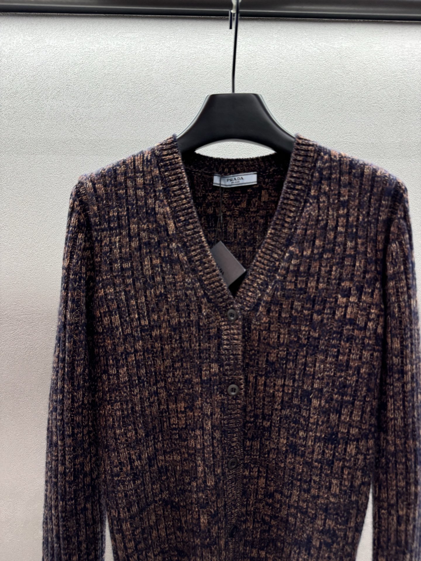 ❄️2025 Autumn and Winter❄️ ！Prad* 复古V领针织开衫丨⚠订制yb纱线绵羊
