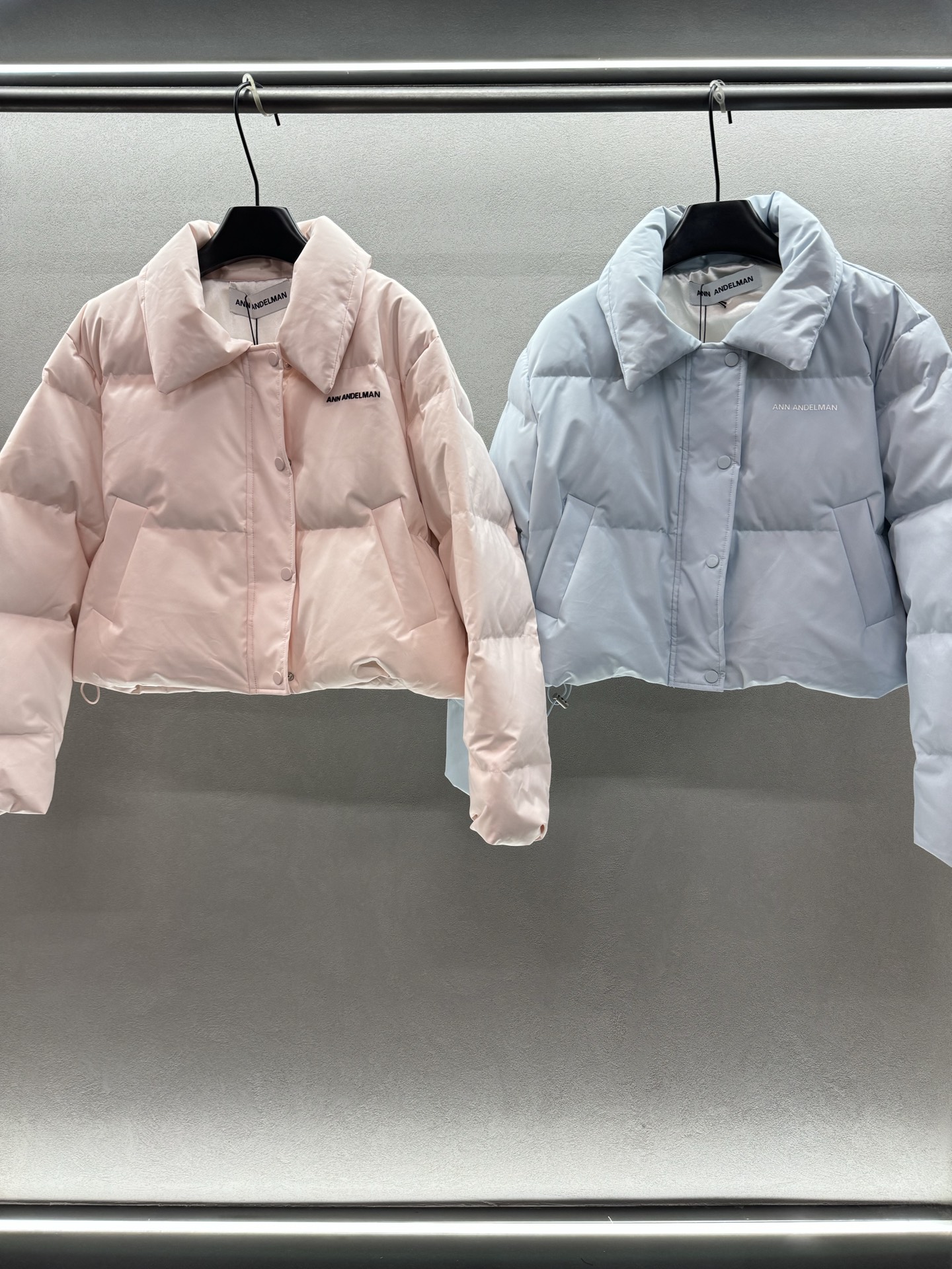 ❄️2025 Autumn and Winter❄️ ANN ANDELMA*翻领短款羽绒服短款版型完全