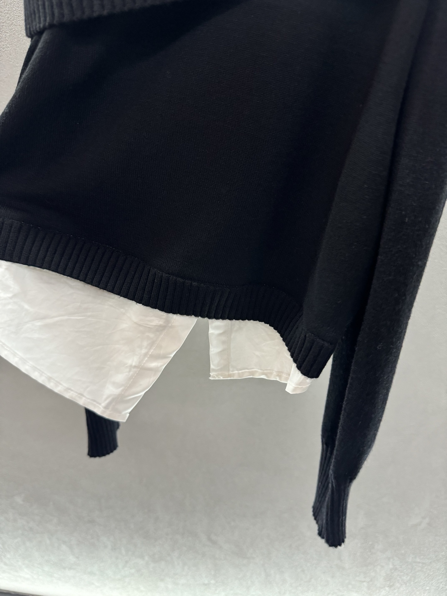 ￼ ❄️2025 Autumn and Winter❄️！Ann衬衫领一字肩针织衫，韩系学院风，减龄百搭