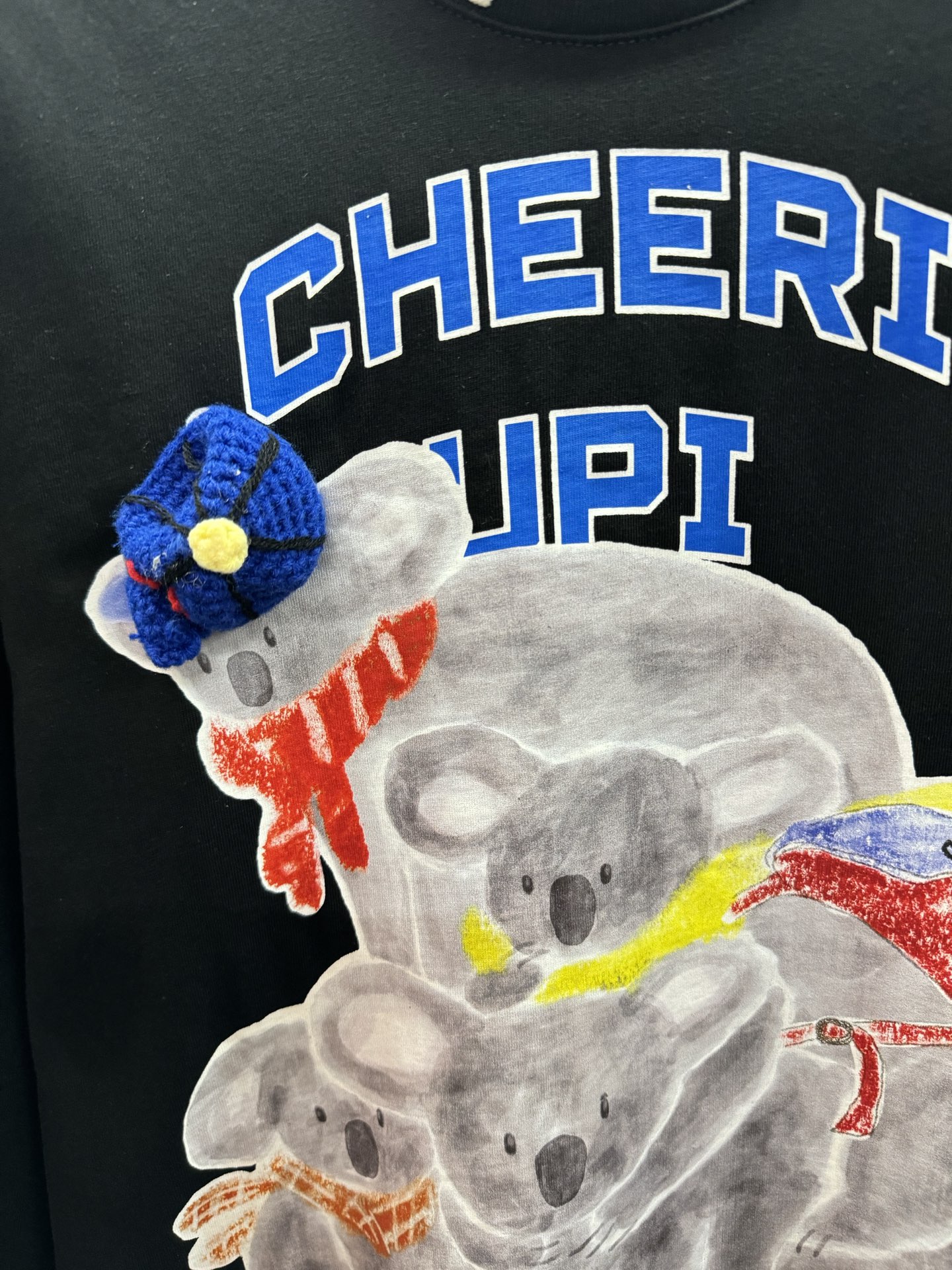 ￼ ￼ ❄️2025 Autumn and Winter❄️！cheeri+uPi，考拉印花卫衣，可爱到