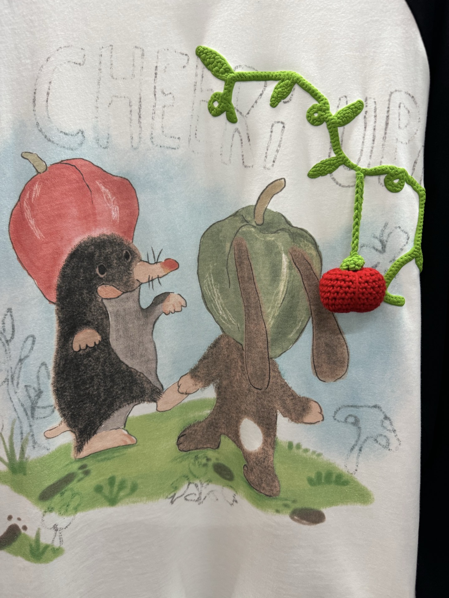 ￼ ❄️2025 Autumn and Winter❄️！cheeri u*Pi，鼹鼠插件T恤，可爱到犯