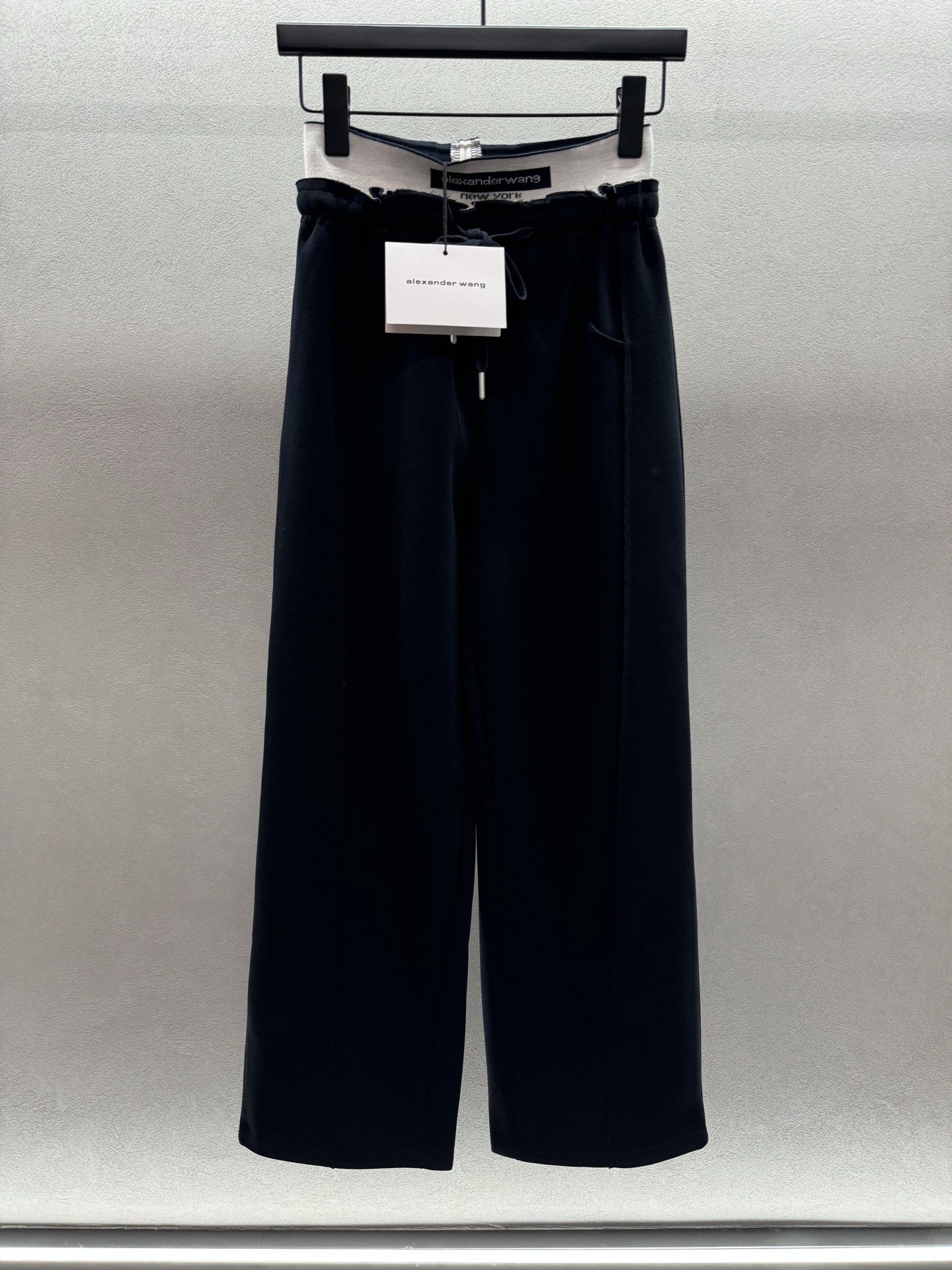 ￼ ❄️2025 Autumn and Winter❄️！AW双腰休闲裤！磨破做旧抽绳松紧腰拼接 ，订制