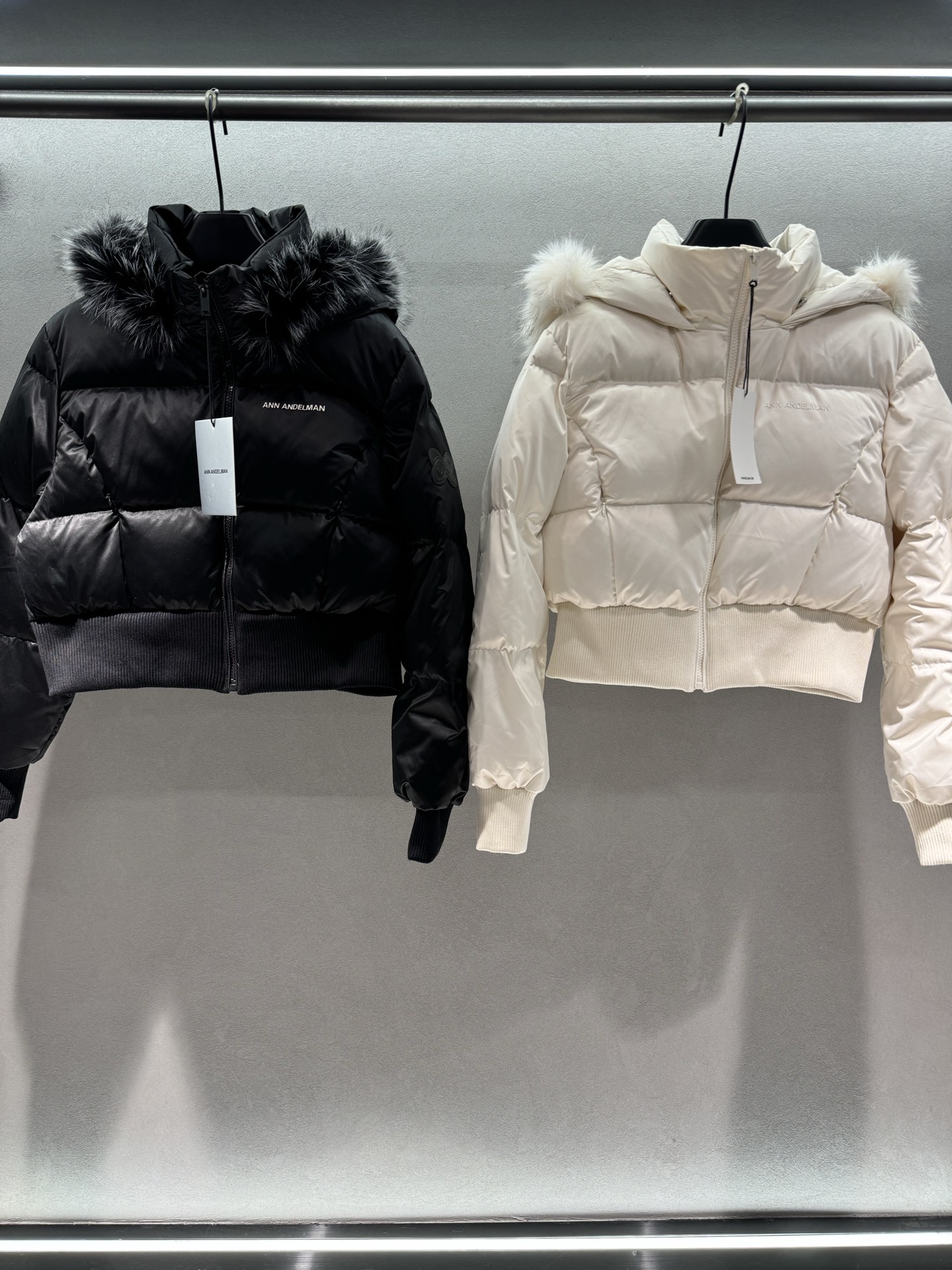 ￼ ￼ ❄️2025 Autumn and Winter❄️ ！ANN ANDELM*AN可拆卸毛绒领连