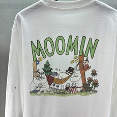  🌾2026 SPring&Summer 🔥!MoCo&姆明,长绒棉烫钻长T,正面简约MOOMIN字母  🌾2026 SPring&Summer 🔥!MoCo&姆明,长绒棉烫钻长T,正面简约MOOMIN字母