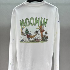  🌾2026 SPring&Summer 🔥!MoCo&姆明,长绒棉烫钻长T,正面简约MOOMIN字母  🌾2026 SPring&Summer 🔥!MoCo&姆明,长绒棉烫钻长T,正面简约MOOMIN字母