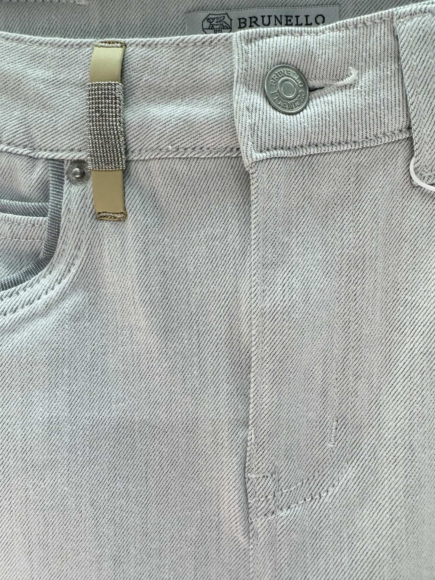 ￼ 🌾2026 SPring&Summer 🔥 ！Brunello cucinelli*白色牛仔裤，超显