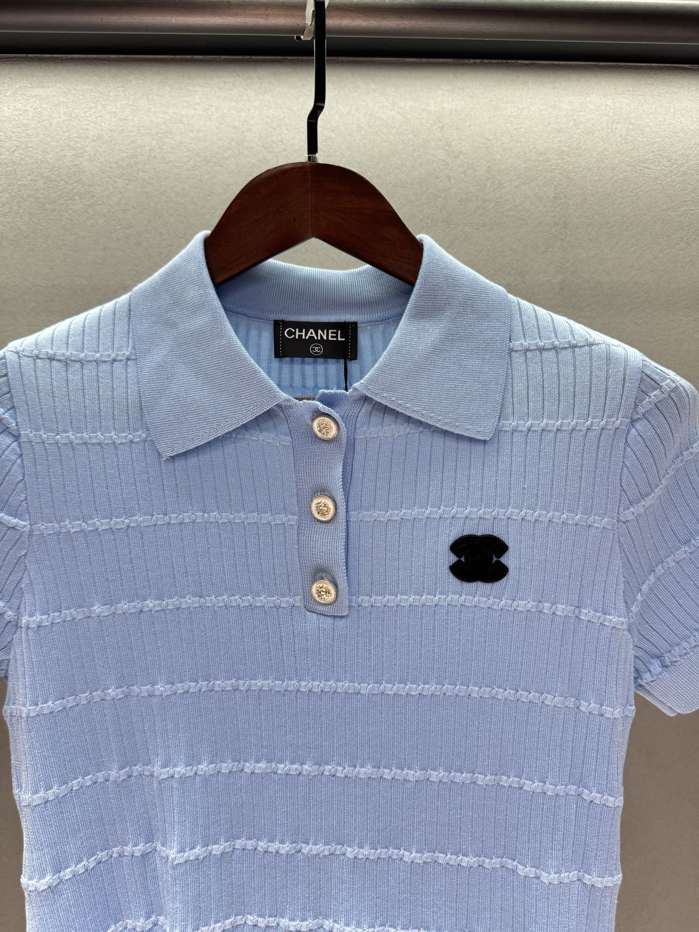 ￼ 🌾2026 SPring&Summer 🔥！小香马卡龙配色Polo衫，蓝/白/粉三色马卡龙配色，温柔