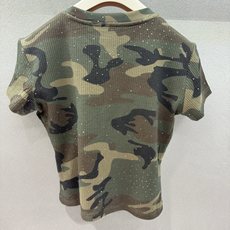  2026 Spring&Summer !Ai*m,华夫格迷彩短t,美式辣妹的本命迷彩T,华夫格肌理+  2026 Spring&Summer !Ai*m,华夫格迷彩短t,美式辣妹的本命迷彩T,华夫格肌理+