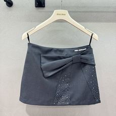  2026 Spring&Summer !ANN ,蝴蝶结闪钻半裙,正面超大立体蝴蝶结设计,自带少女  2026 Spring&Summer !ANN ,蝴蝶结闪钻半裙,正面超大立体蝴蝶结设计,自带少女