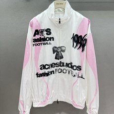 🌾2026 SPring&Summer !AC运动外套,复古足球训练服版型,宽松落肩藏肉一绝,手绘蝴蝶结 🌾2026 SPring&Summer !AC运动外套,复古足球训练服版型,宽松落肩藏肉一绝,手绘蝴蝶结