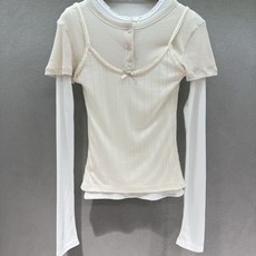 🌾2026 SPring&Summer !AC,不用搭配的叠穿上衣,懒人穿搭福音,一体假两件省去搭配烦恼 🌾2026 SPring&Summer !AC,不用搭配的叠穿上衣,懒人穿搭福音,一体假两件省去搭配烦恼