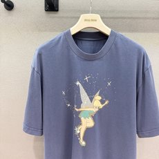 🌾2026 SPring&Summer !小精灵水洗棉T恤 少女感拉满柔和水洗灰蓝色,低饱和超显白软糯水 🌾2026 SPring&Summer !小精灵水洗棉T恤 少女感拉满柔和水洗灰蓝色,低饱和超显白软糯水