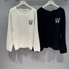 ❄️2026 Autumn and Winter❄️ !火柴人,简约治愈针织衫, 可爱小人刺绣暗藏小心机, 米白&经典黑 ❄️2026 Autumn and Winter❄️ !火柴人,简约治愈针织衫, 可爱小人刺绣暗藏小心机, 米白&经典黑