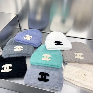 Replica 2023 Perfect Luxury Chanel Hats Knitted Hat Knitting Rabbit Hair