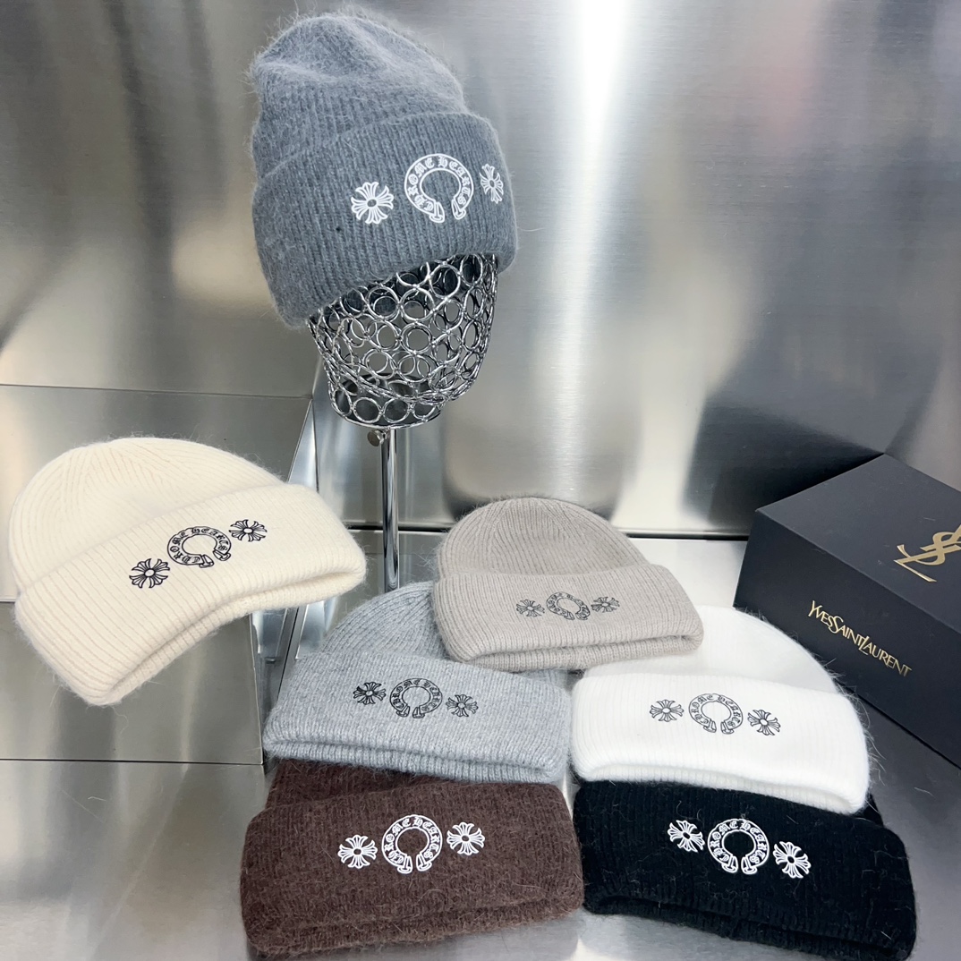 [Chrome Hearts Hats]Equipped with dust bag [Croxin] 2025 autumn and winter new