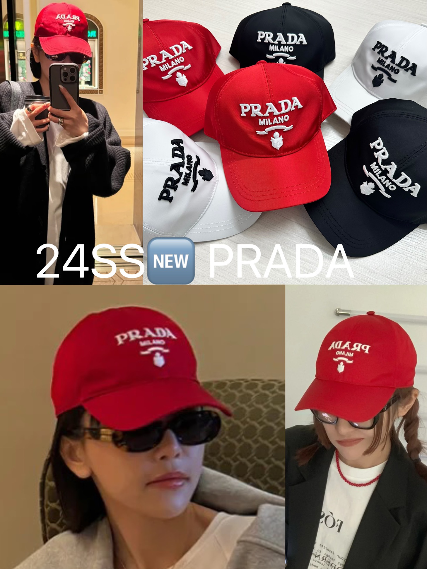 프라다 모자 84831 Prada Cap