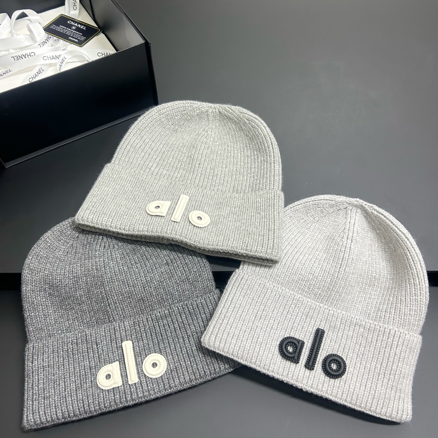 💛配防尘袋。【alo】2025新款小香风针织毛线帽，软乎乎～保暖款