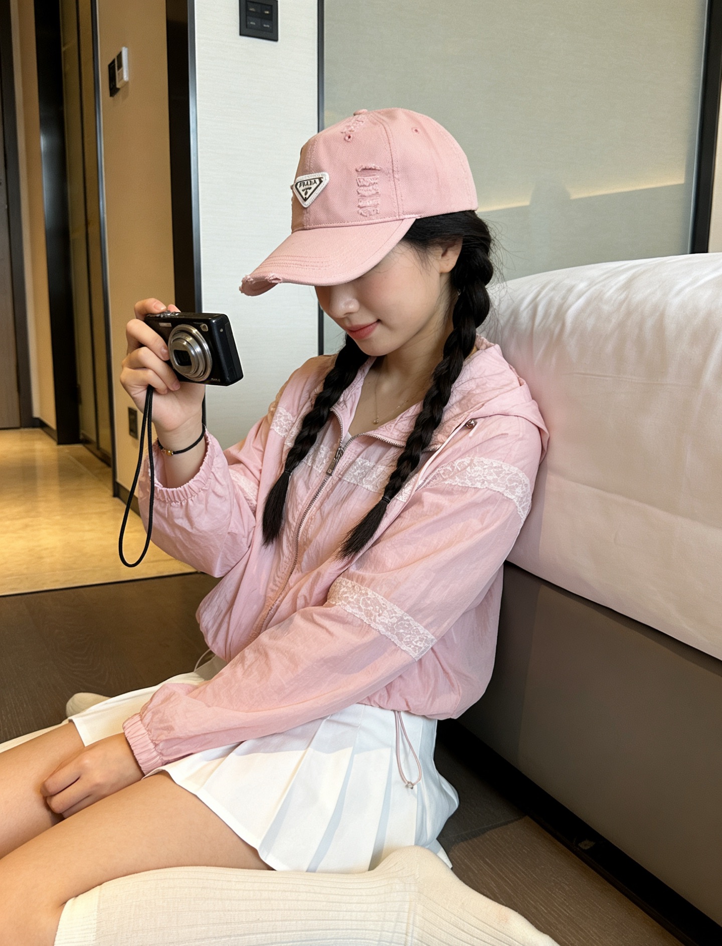 💛配防尘袋。【Prada普拉达】2026新款简约男女款棒球帽，日常百搭