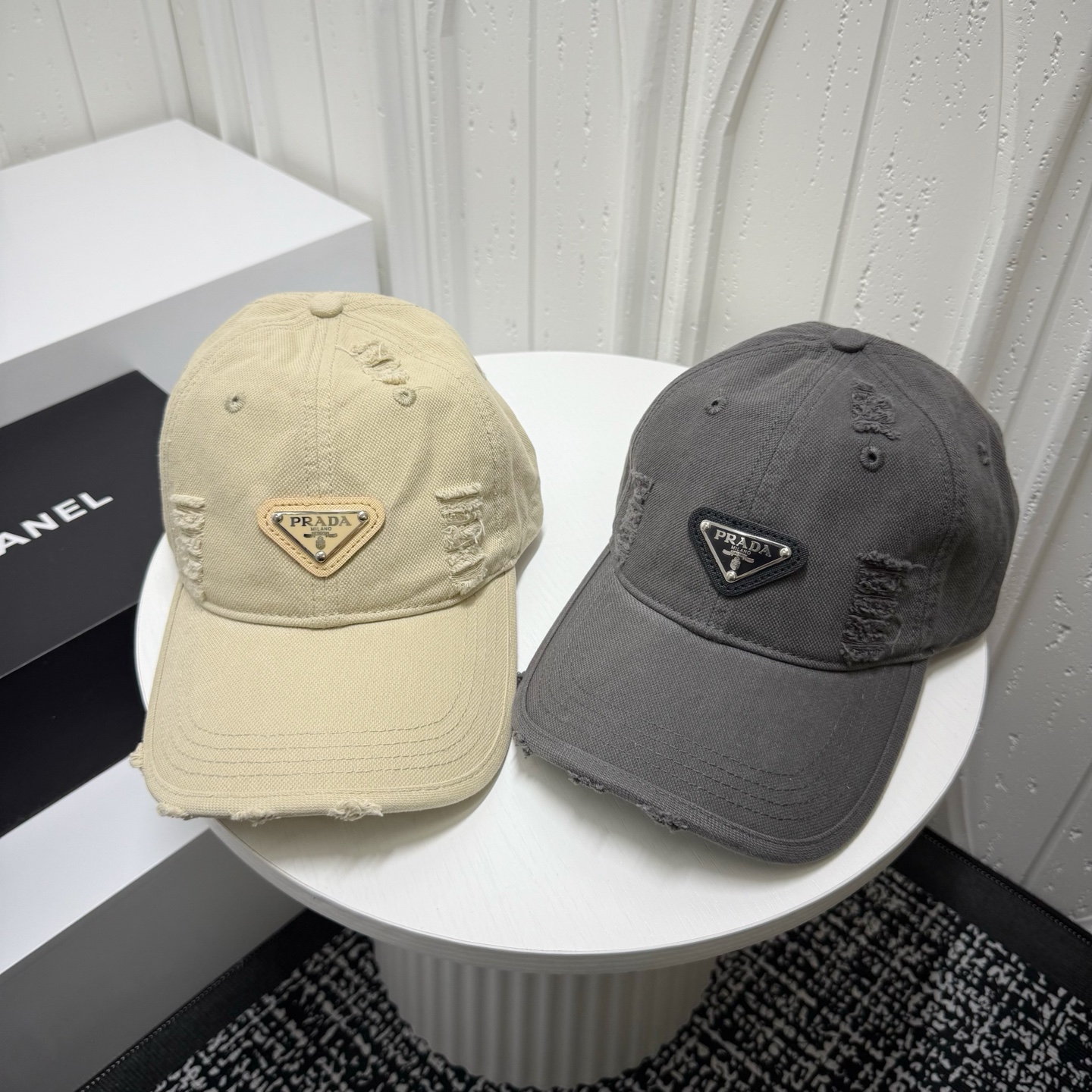 💛配防尘袋。【Prada普拉达】2026新款简约男女款棒球帽，日常百搭