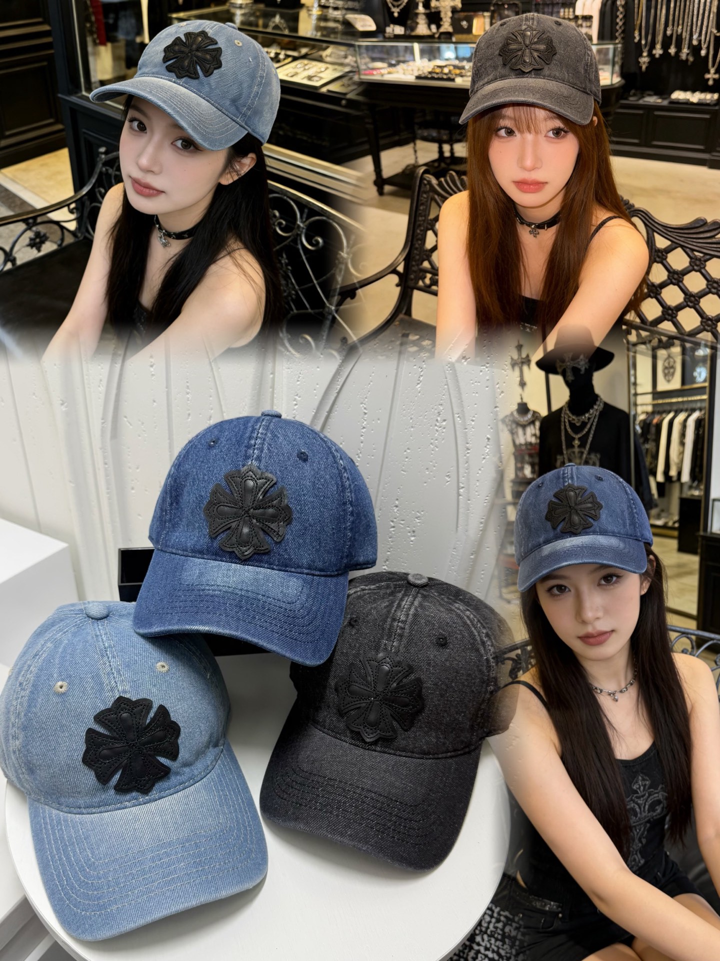 NO:742719,Special price with dust bag. [Chrome Hearts] 2026 new simple men's and women's baseball caps, daily versatile hats, straw hats, fisherman hats, baseball caps, hats, chrome hearts, espadrilles, hats19860909特价配防尘袋.【克罗心】2026新款简约男女款棒球帽,日常百搭帽子草帽渔夫帽棒球帽,帽子,chrome hearts,espadrilles,hats,hat