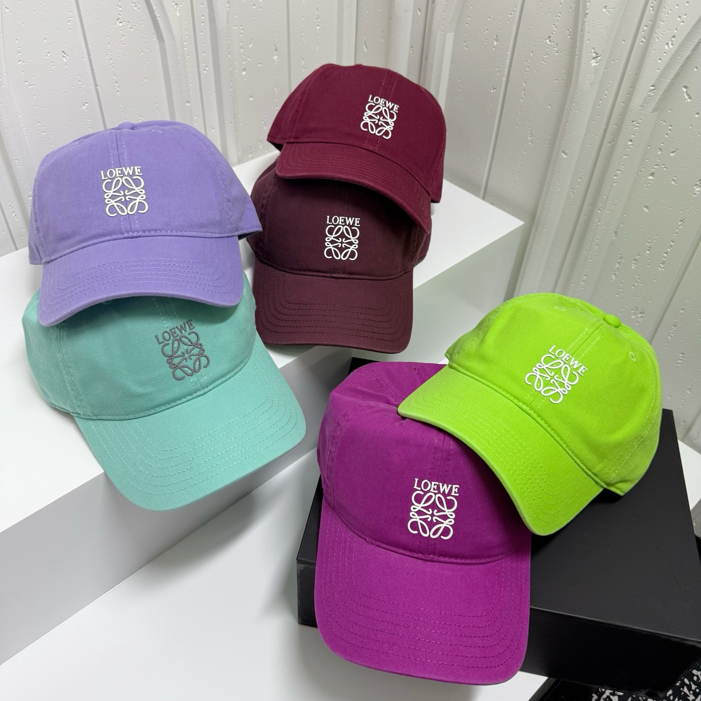 🎀【罗意威LOEWE】高端软顶棒球帽32色 ————-