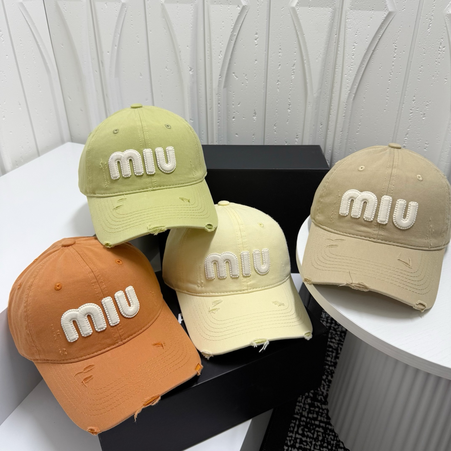 💛配防尘袋。【miumiu缪缪】2026新款简约男女棒球帽，日常百搭