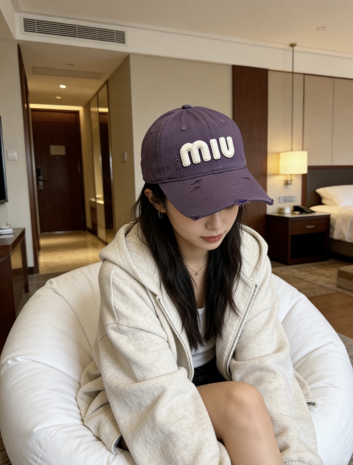 💛配防尘袋。【miumiu缪缪】2026新款简约男女棒球帽，日常百搭