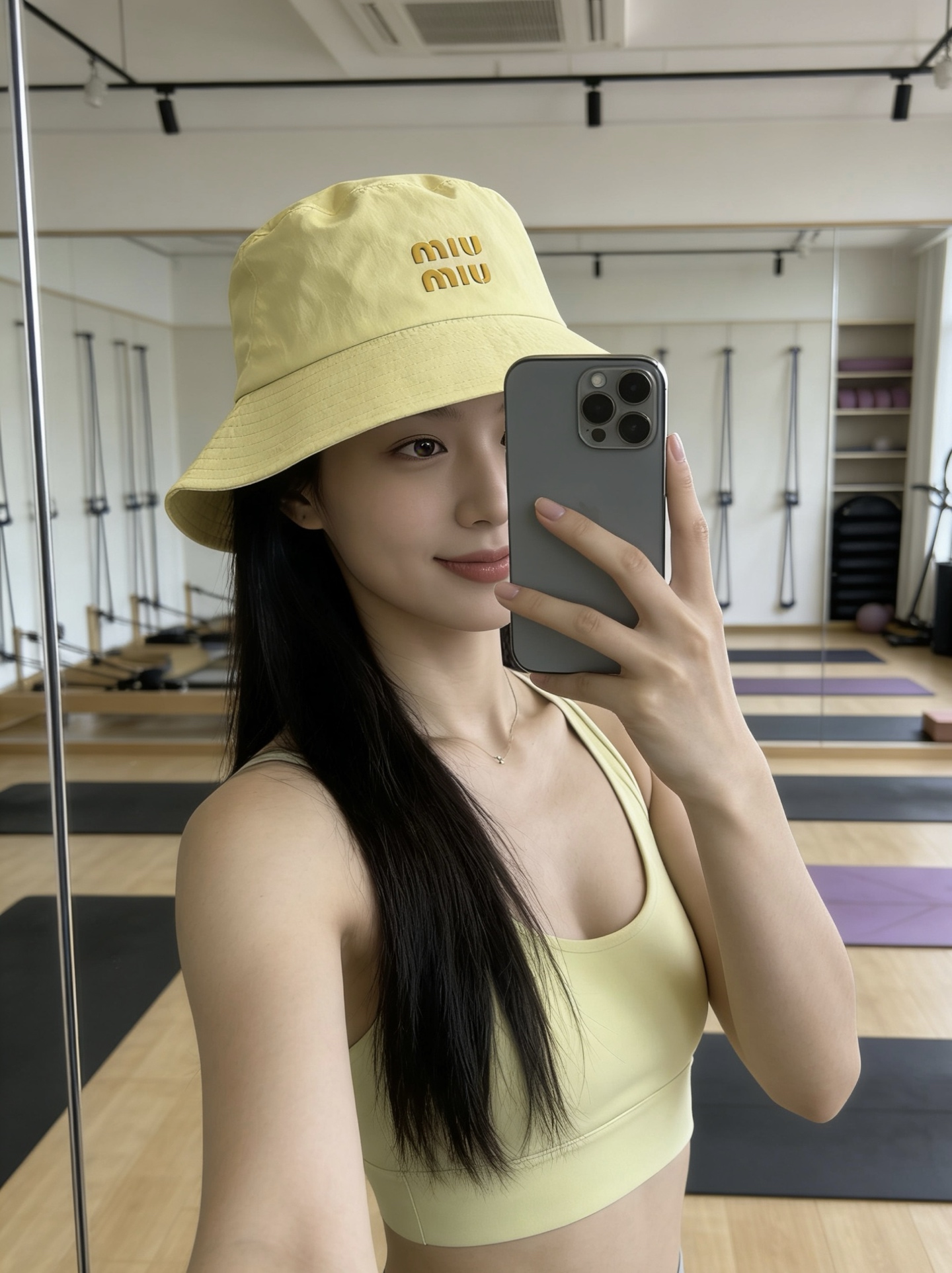 Miu Miu 马卡龙色系 速干渔夫帽
