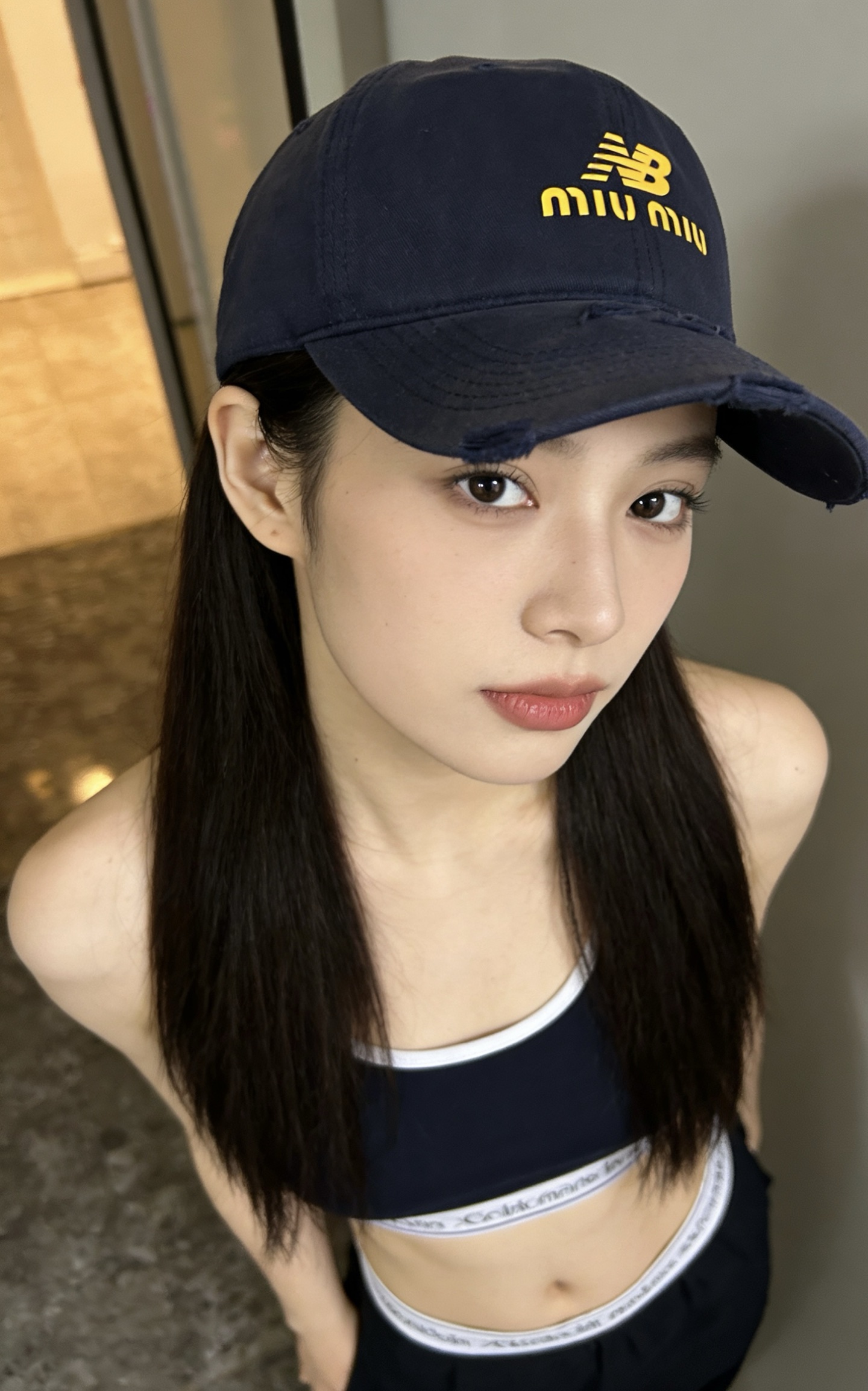 💛配防尘袋。【MIUMIU缪缪】2026新款简约男女款棒球帽，日常百搭