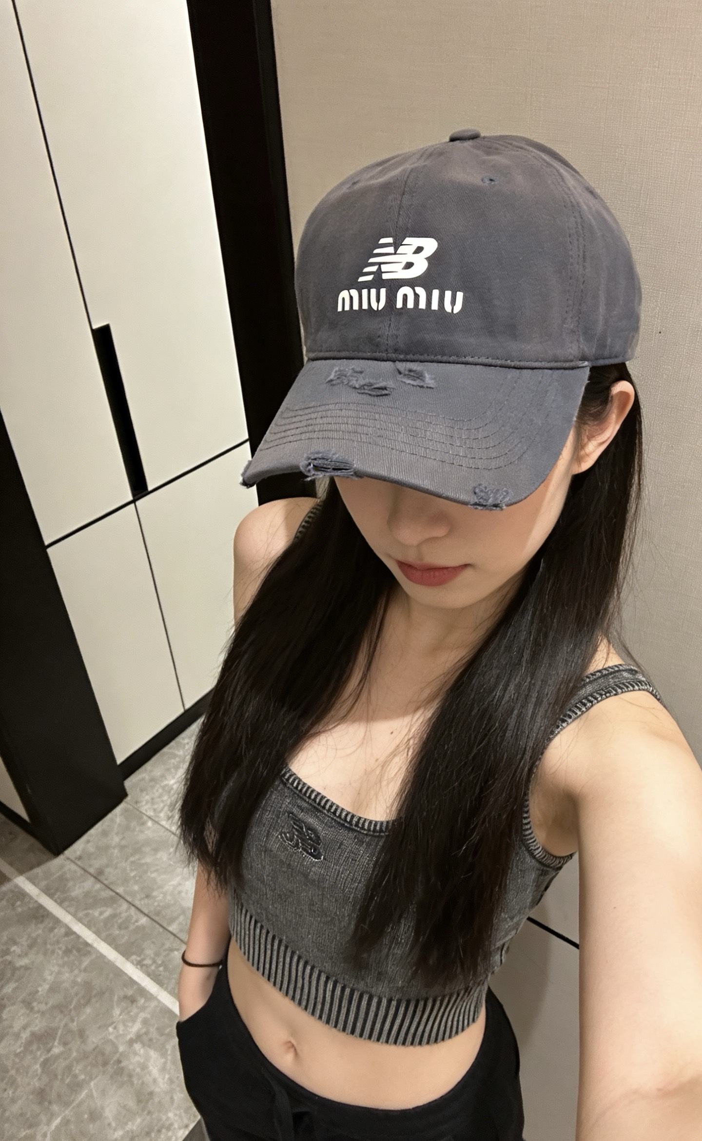 💛配防尘袋。【MIUMIU缪缪】2026新款简约男女款棒球帽，日常百搭