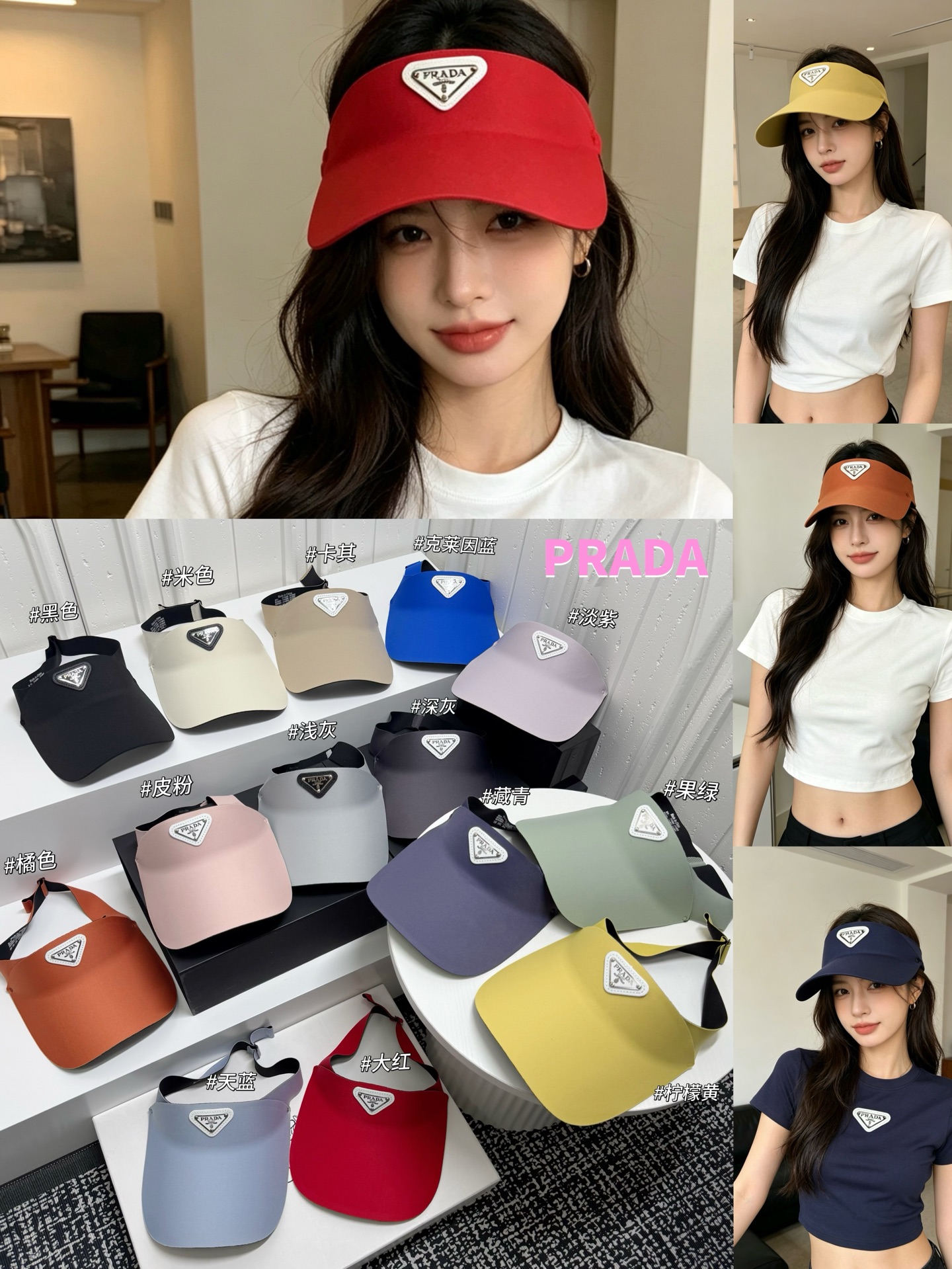 NO:823793,Special price with dust bag [PRADA] 2026 new exclusive ice silk sun visor empty top hat, sun visor and versatile ~ casual street hat straw hat fisherman hat baseball cap, hat, prada, prada, espadrilles, hats19860909特价配防尘袋【PRADA普拉达】2026新款独家款冰丝遮阳帽空顶帽,遮阳百搭～休闲出街神器帽子草帽渔夫帽棒球帽,帽子,prada,prada,espadrilles,hats,hat