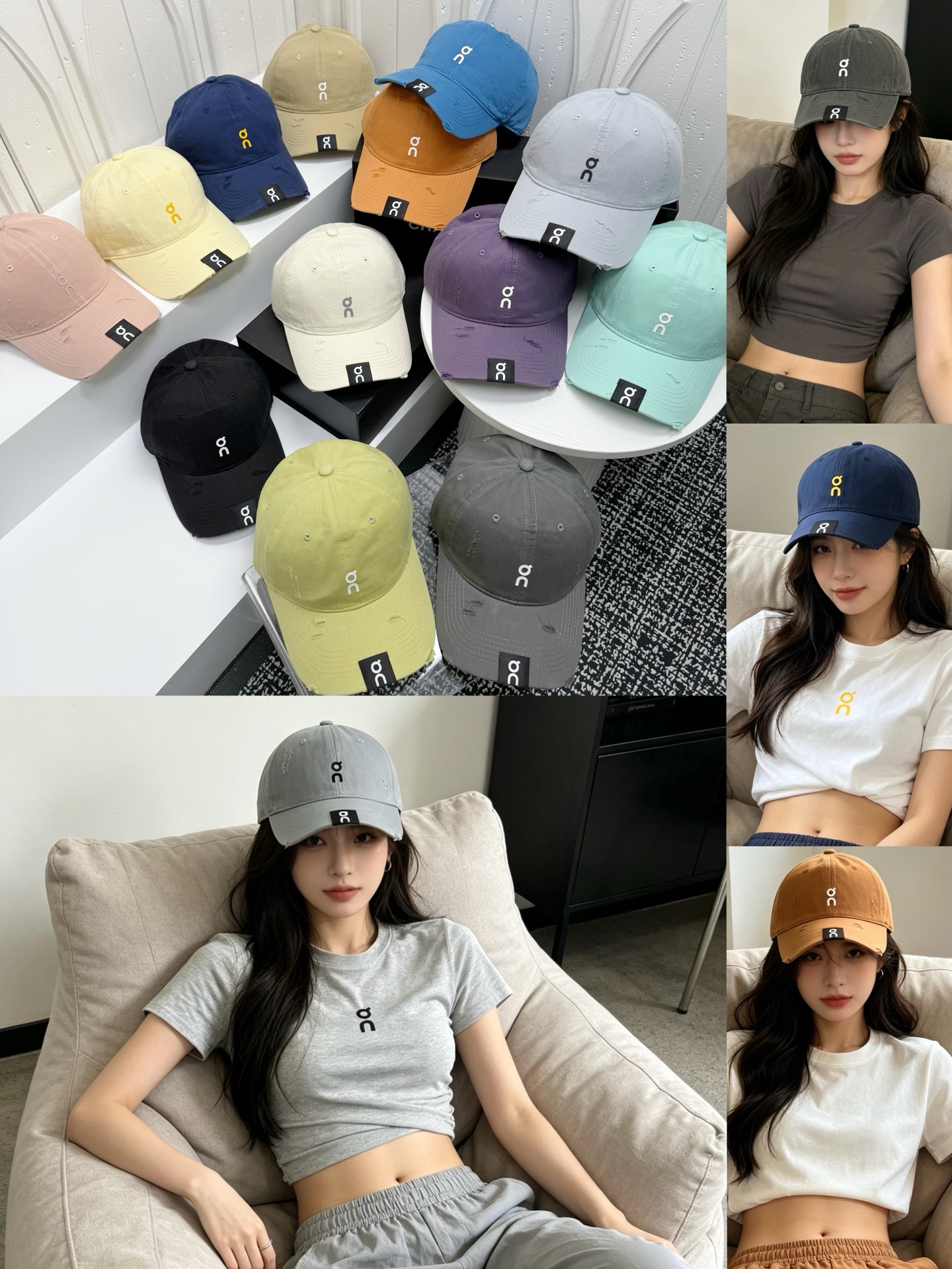 NO:865892,Special price with dust bag. [On] 2026 new simple men's and women's baseball caps, daily versatile hats, straw hats, fisherman hats, baseball caps, hats, espadrilles, hats19860909特价配防尘袋.【昂跑On】 2026新款简约男女款棒球帽,日常百搭帽子草帽渔夫帽棒球帽,帽子,espadrilles,hats,hat