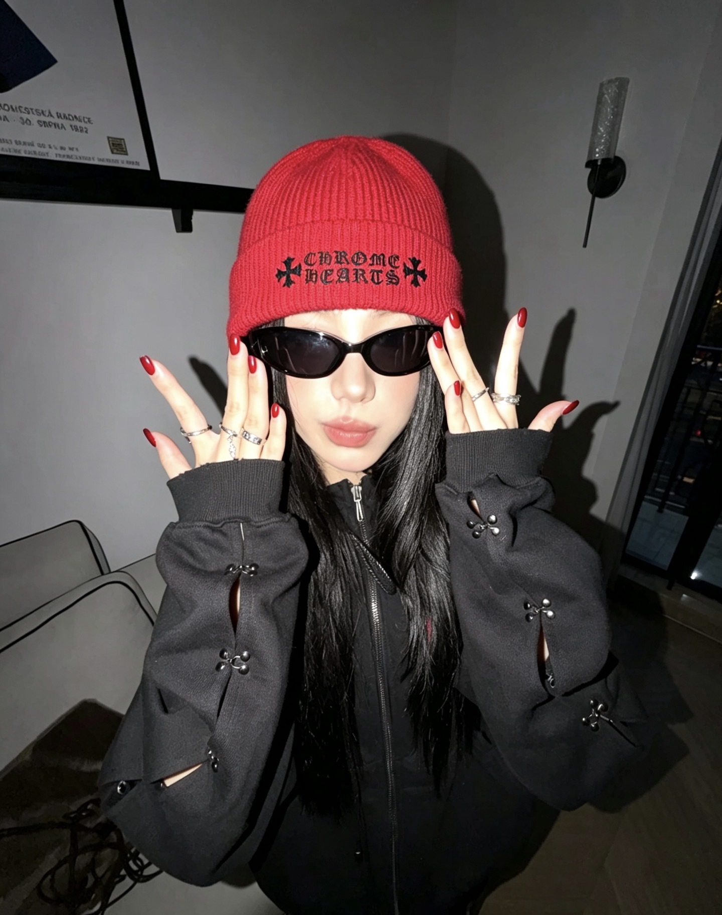 💛配防尘袋【克罗心】2026秋冬新款男女款针织毛线帽，大牌简约～秋冬穿搭必备