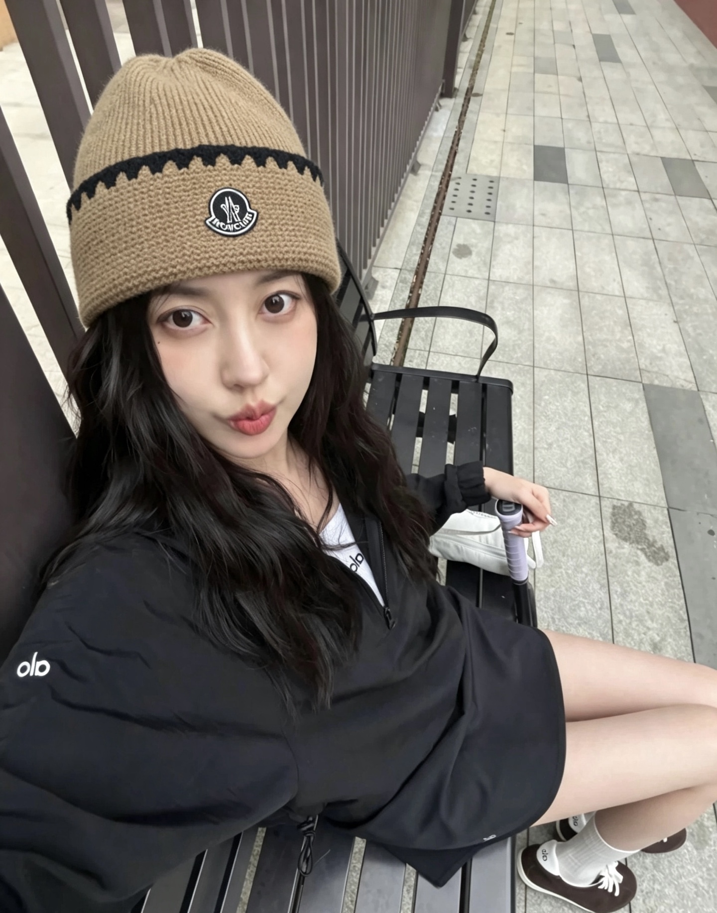 💛配防尘袋【MONCLER蒙口】2026秋冬新款男女款针织毛线帽，大牌简约～秋冬穿搭必备