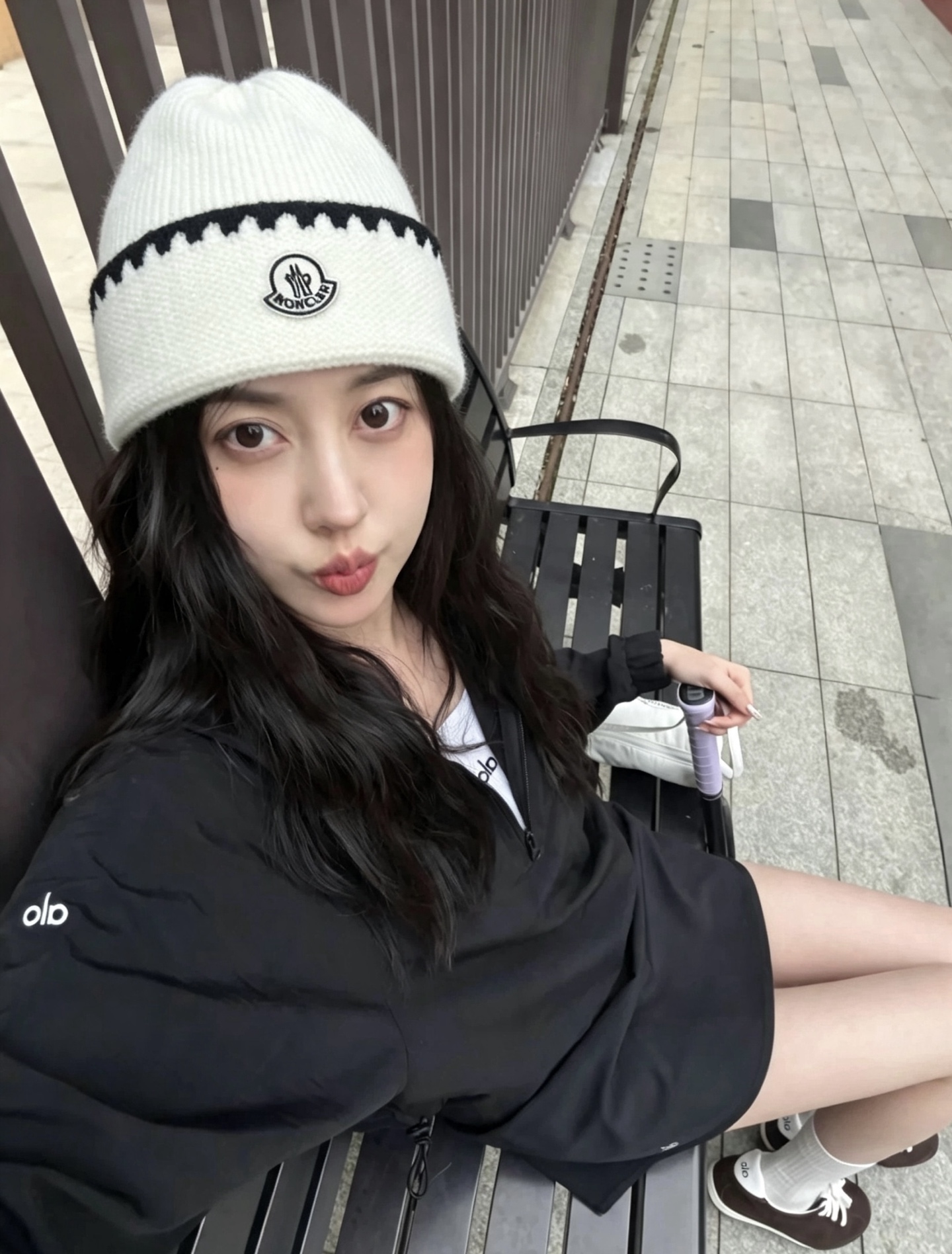 💛配防尘袋【MONCLER蒙口】2026秋冬新款男女款针织毛线帽，大牌简约～秋冬穿搭必备