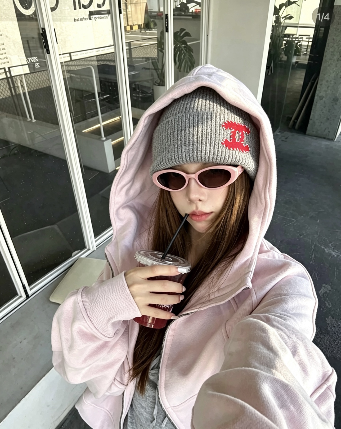 💛配防尘袋【CHANEL香奈儿】2026秋冬新款小香风针织毛线帽，大牌简约～秋冬穿搭必备