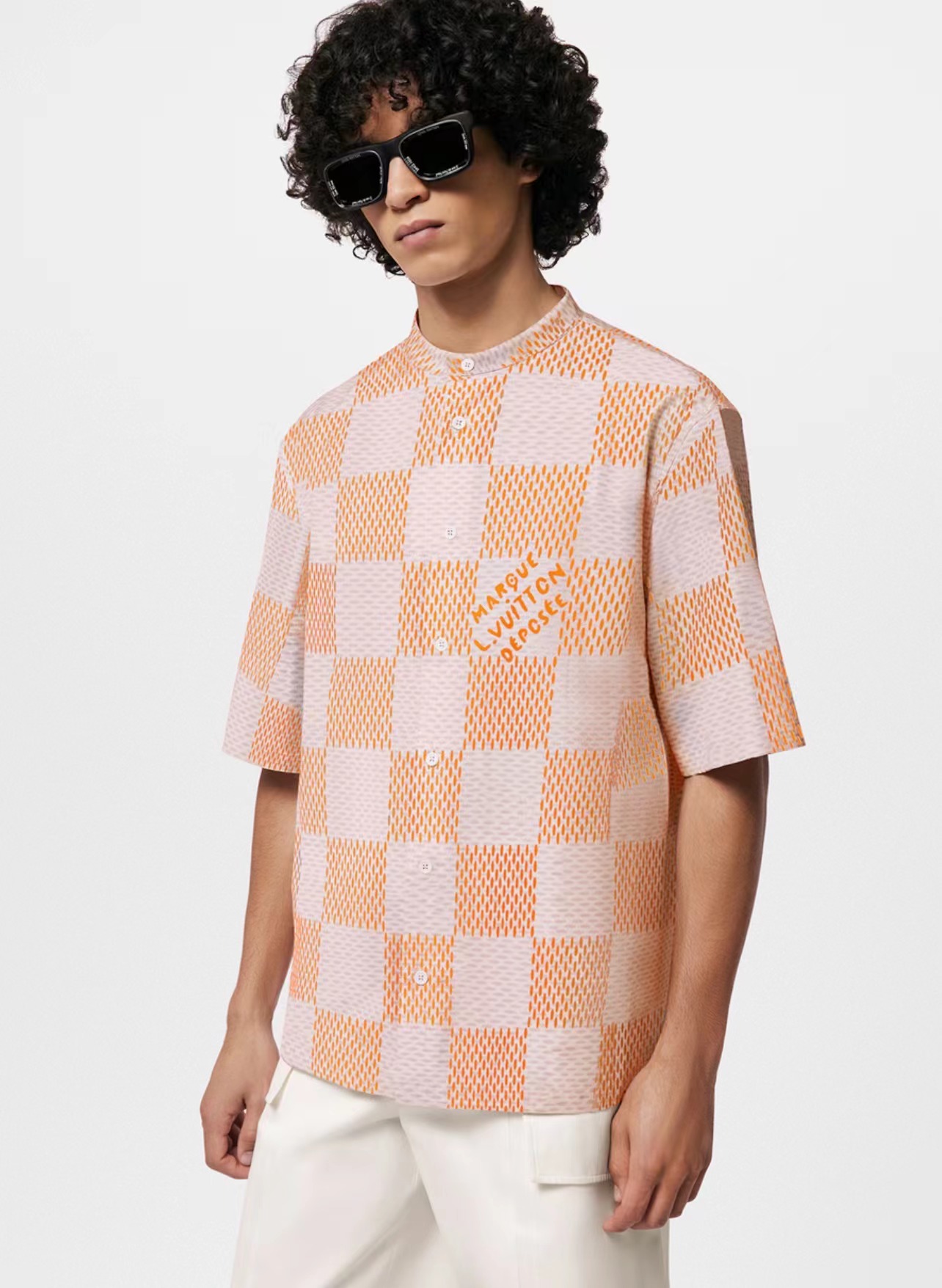 路易威登 Louis Vuitton 高定典藏名品高定成衣时装外套连衣裙衬衫T恤 #5C8DB3FF 2
