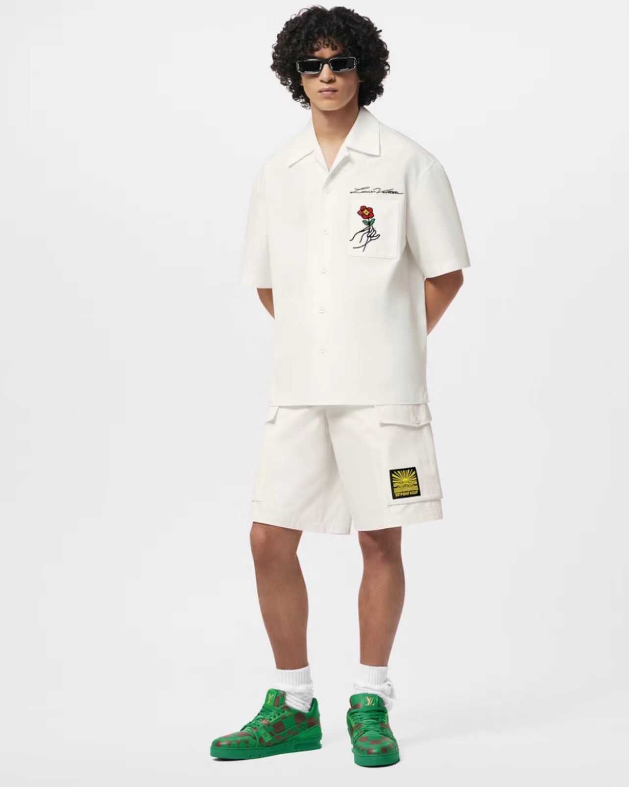 路易威登 Louis Vuitton 高定典藏名品高定成衣时装外套连衣裙衬衫T恤 #988C66A7 2