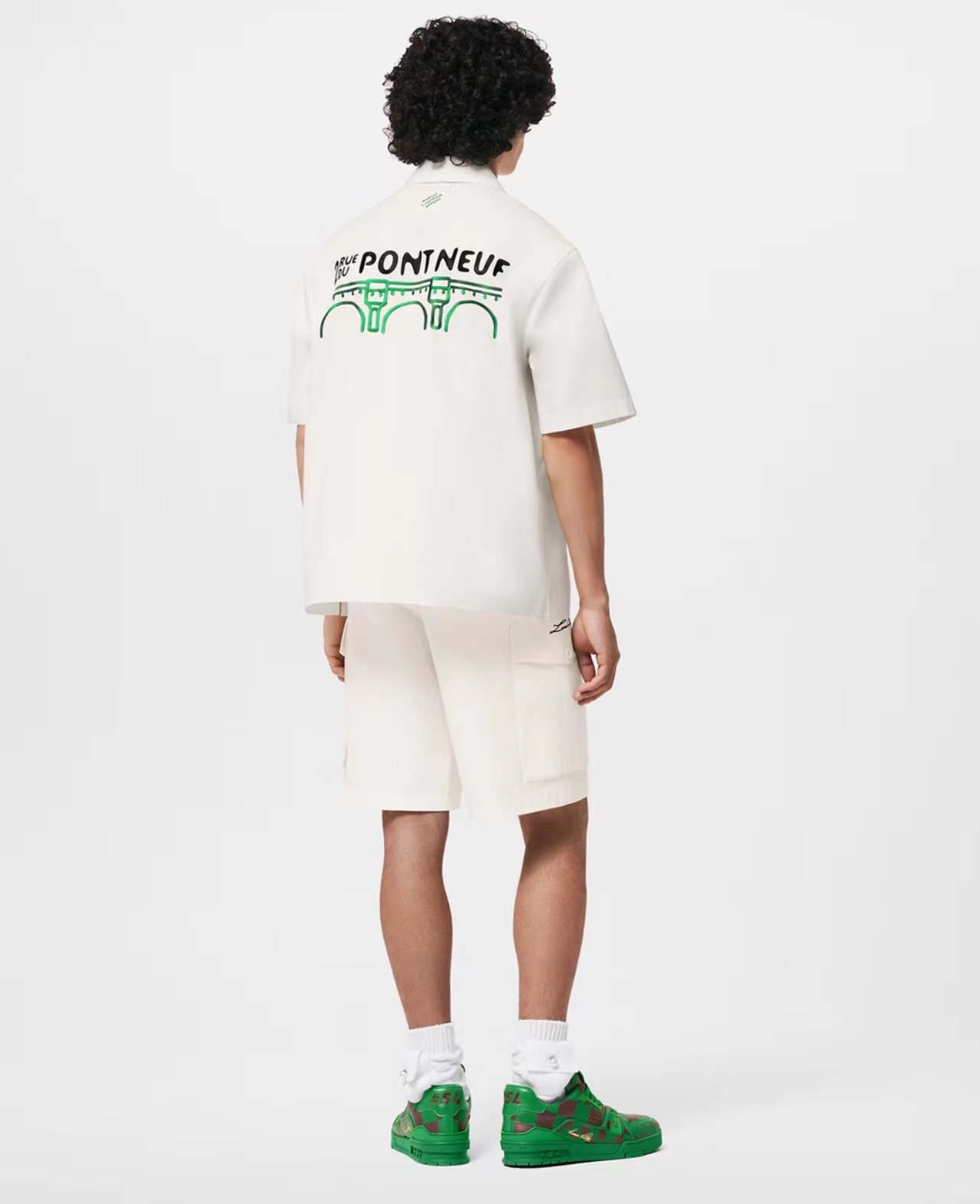 路易威登 Louis Vuitton 高定典藏名品高定成衣时装外套连衣裙衬衫T恤 #988C66A7 3