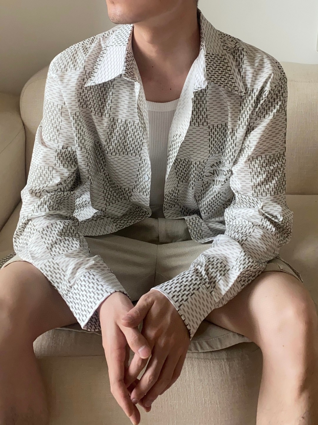 路易威登 Louis Vuitton 高定典藏名品高定成衣时装外套连衣裙衬衫T恤 #E0F68235 3