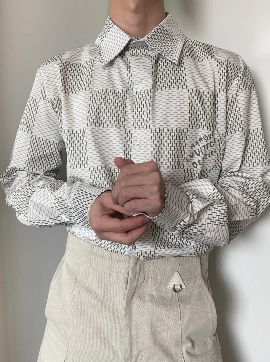 路易威登 Louis Vuitton 高定典藏名品高定成衣时装外套连衣裙衬衫T恤 #E0F68235 2
