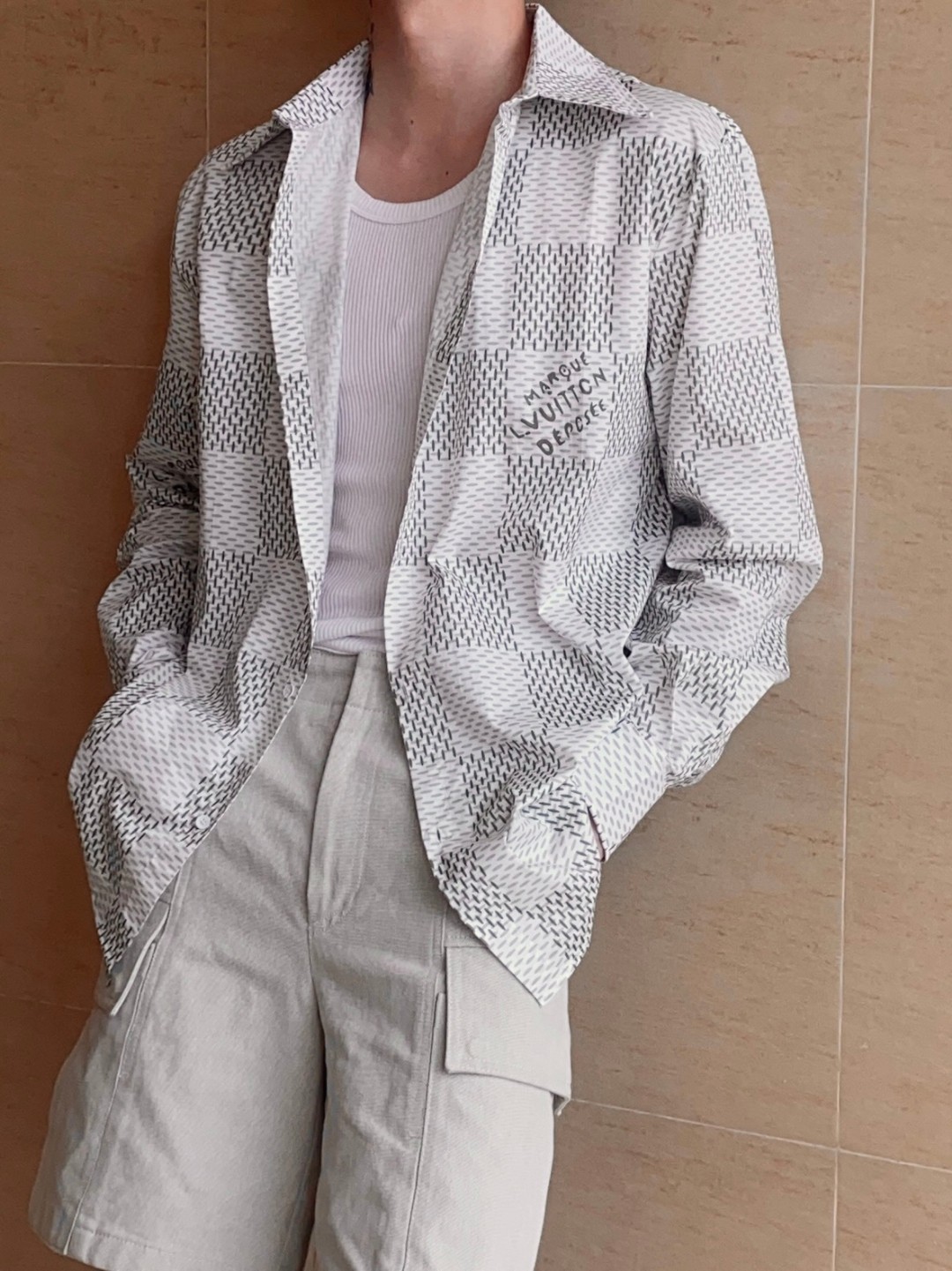 路易威登 Louis Vuitton 高定典藏名品高定成衣时装外套连衣裙衬衫T恤 #E0F68235 4