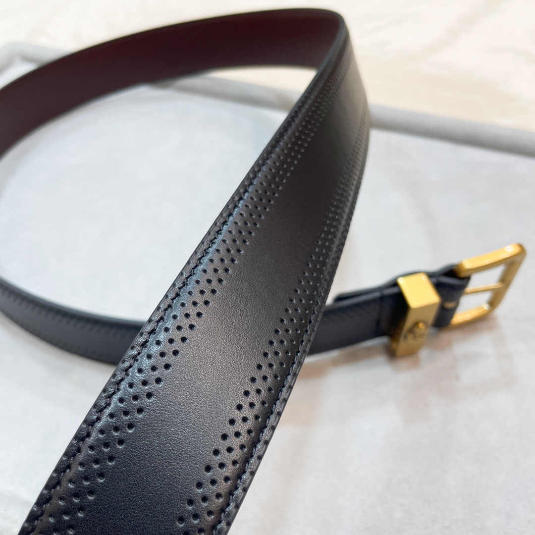 Stylish Unisex 3.5CM Alexander McQueen Belt Purchased for Network. - 图片 6