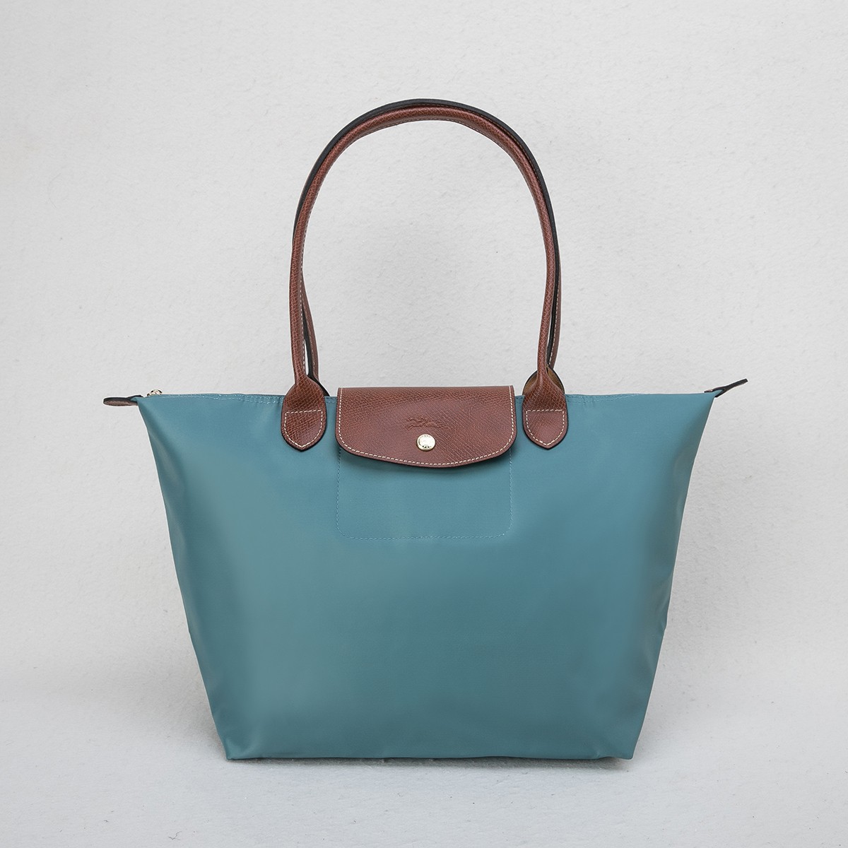 Longchamp 大号 #尤加利绿