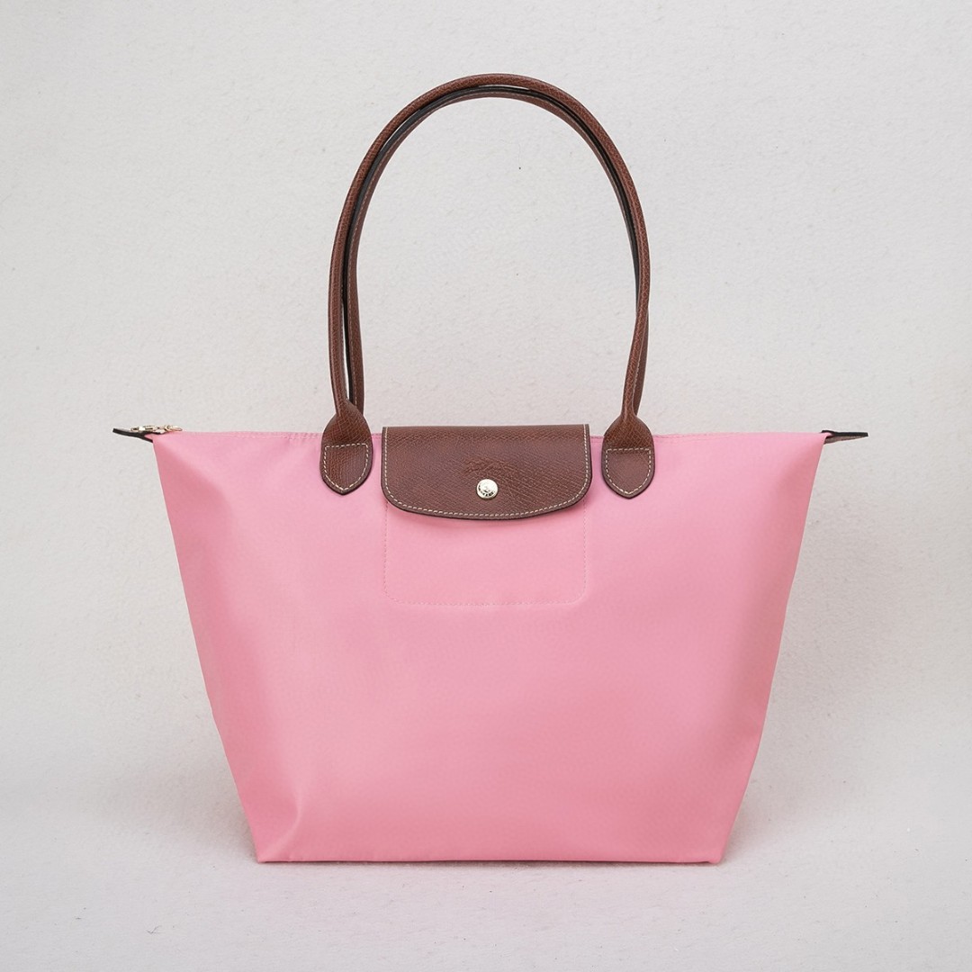 Longchamp 棉花糖粉：大、中、小