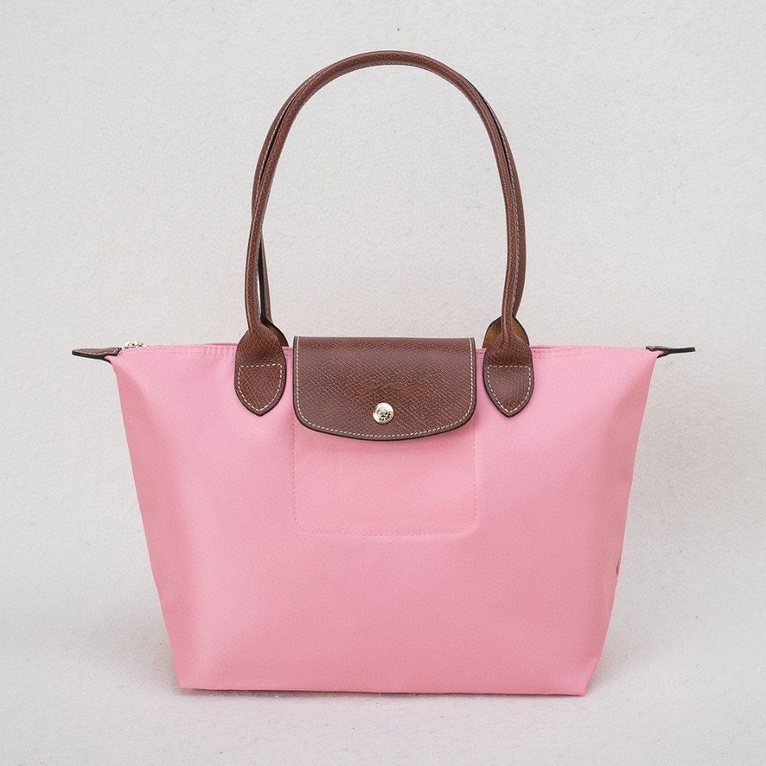 Longchamp 棉花糖粉：大、中、小