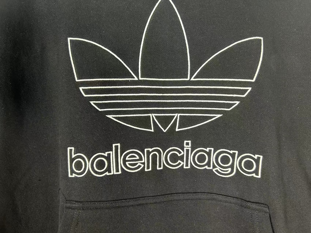 Paris Joint Adidas Embroidered Logo Long-Sleeved Vest – High-Quality Cotton, Comfortable Fit - 图片 6