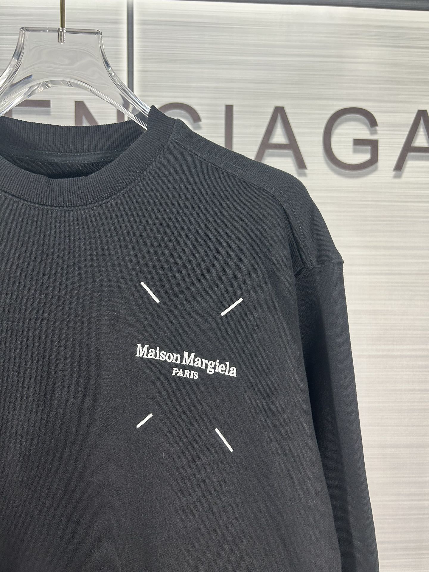 Maison Margiela MM6 Embroidered Cotton Oxen Shirt with 32 Pounds of Smooth Cotton - 图片 7