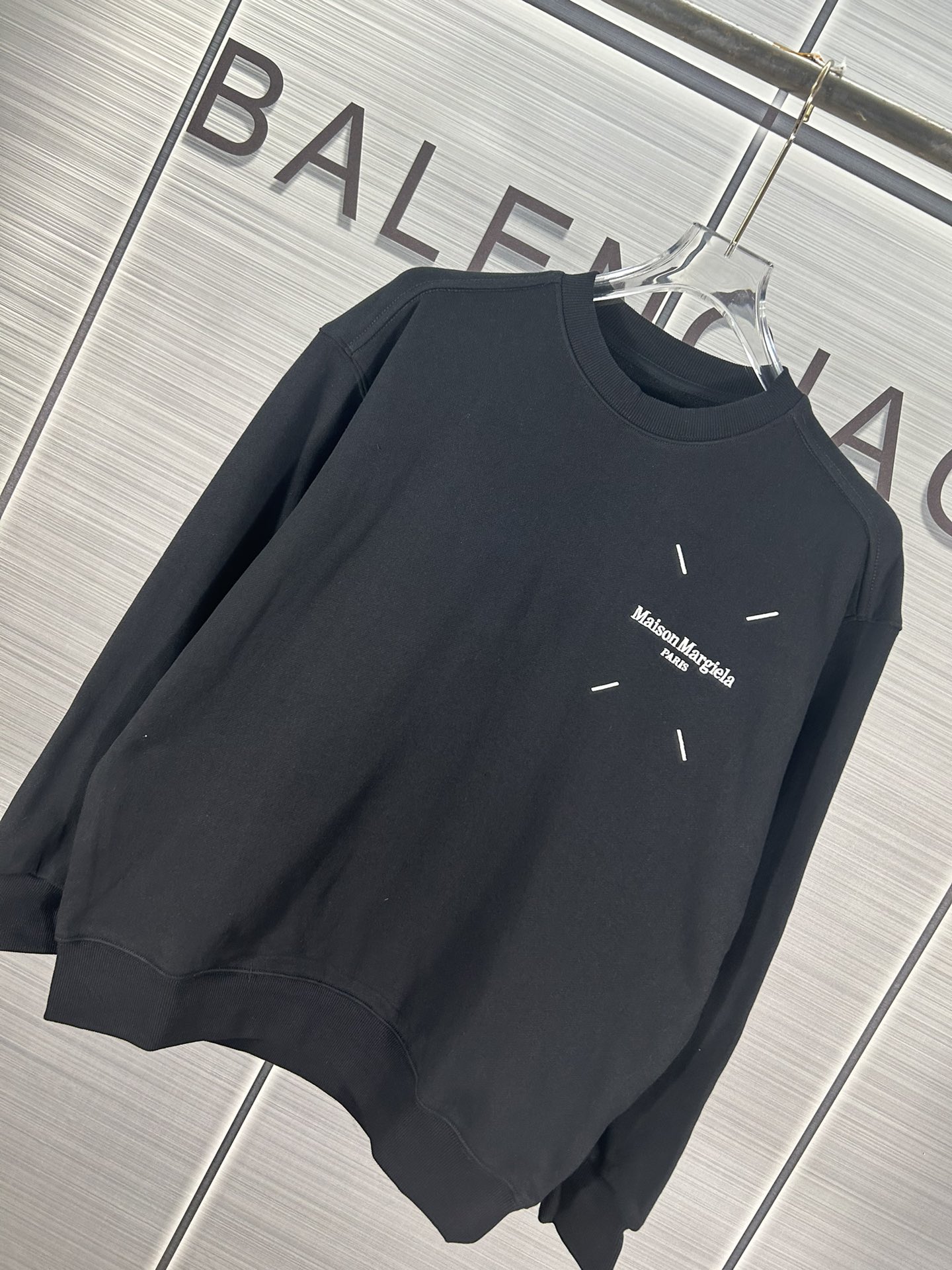 Maison Margiela MM6 Embroidered Cotton Oxen Shirt with 32 Pounds of Smooth Cotton - 图片 3